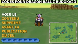 On peut entrer dans le mode de jeu Univers du Dragon avec la plupart des personnages de Dragon Ball Z Budokai 3 grâce à des codes de triche.