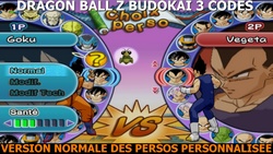 Ce code pour Budokai 3 change les techniques utilisées par la version normale des personnages.