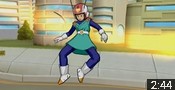Le personnage Videl en costume de justicière dans Dragonball Z Budokai 3 (Mod).