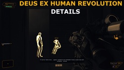 Attention to details in the game Deus Ex Human Revolution : A couple arguing behind an unbreakable and unopenable door in Detroit's Chiron Hotel