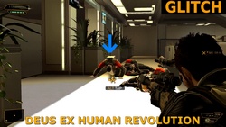 Wake up glitch in the game Deus Ex Human Revolution.