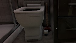 A pole to clean toilets in the game Deus Ex Mankind Divided (it would have been funny to be able to use this to knock out enemies).
