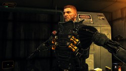 Lawrence Barret, le 1er Boss de Deus Ex Human Revolution vu de près (Mod de Deus Ex Human Revolution).