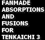 Les mods fusions et absorptions dans le jeu Dragon Ball Z Tenkaichi 3.