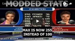 Mod de Knockout Kings 2001 : Des boxeurs avec 255 en puissance de frappe.