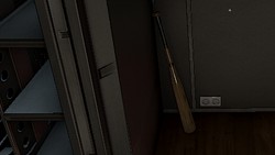 A baseball bat in the game Deus Ex Mankind Divided.