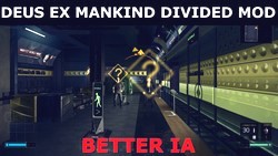 Le mod Hardcore Revival 1.021 pour Deus Ex Mankind Divided améliore l'IA du jeu.