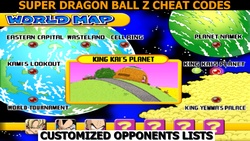 With this cheat code for the game Super Dragon Ball Z, you can choose which opponents you fight in the Original Mode.