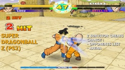 Choose what characters you want to fight in the Z Survivor Mode, thanks to this cheat code for Super Dragon Ball Z (PS2).