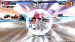 The character Buuzer, created when Frieza and Super Buu used the potaras fusion (Dragon Ball Z Budokai Tenkaichi 3 mod).