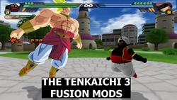 The fusions mods for Dragon Ball Z Budokai Tenkaichi 3.