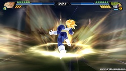 Vegeta est possédé par Babidi (Mod transformation et animation personnalisée dans le jeu Dragon Ball Z Tenkaichi 3).